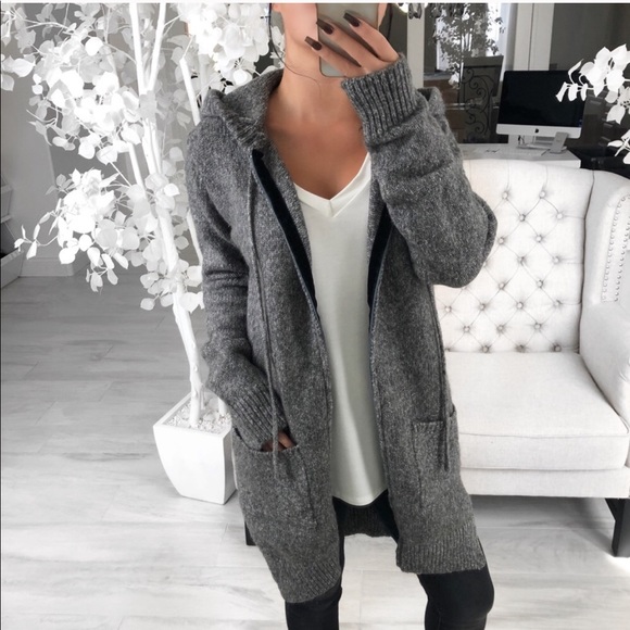 ekattire Jackets & Blazers - Hooded Sweater Jacket